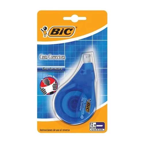 CINTA CORRECTORA BIC MINI C/6MTS