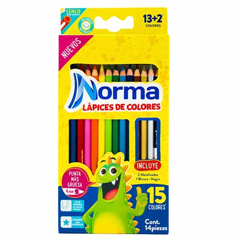 COLOR NORMA TRIANGULAR 13+2 PZ