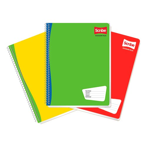 CUADERNO SCRIBE PROFESIONAL ESPIRAL 7978 C/100H C. ALEMAN 14MM