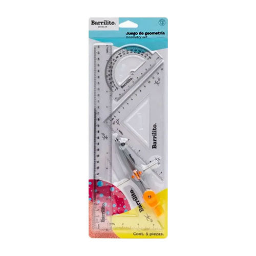 JUEGO DE GEOMETRIA GEO30 PZ