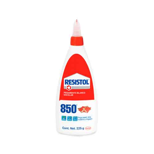 PEGAMENTO BLANCO RESISTOL 850 225GMS PZ