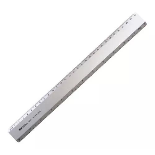 REGLA 30CM METALICA PZACME 1023