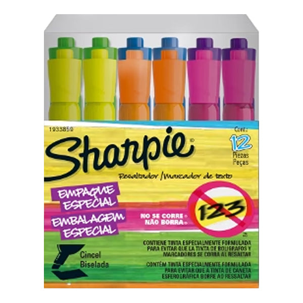 RESALTADOR SHARPIE C/12PZ COLORES