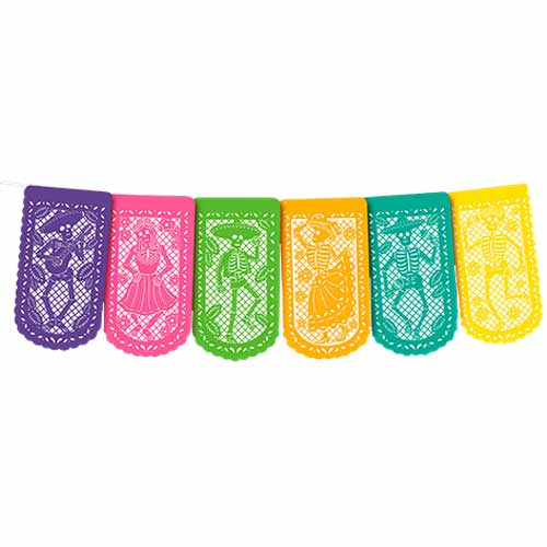 T. MUERTOS ADORNO PADI TIRA PAPEL PICADO PZ