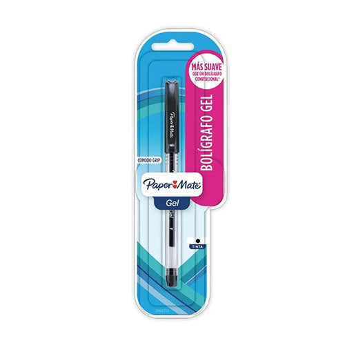 BOLIGRAFO GEL PAPER MATE BLISTER NEGRO 1PZ