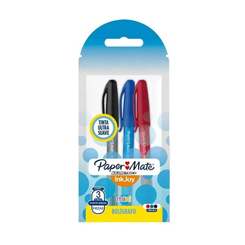BOLIGRAFO PAPER M KILOMETRICO MINI BLISTER C/3 PZ