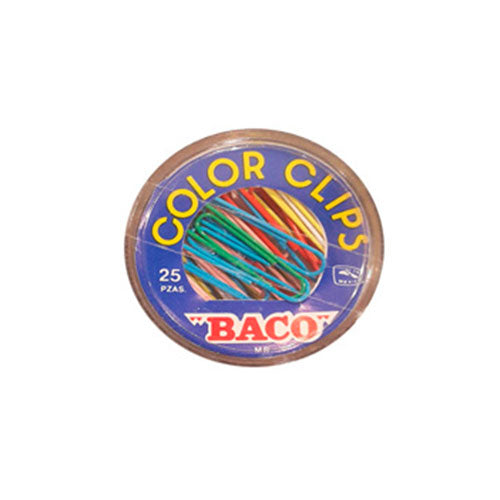 CLIPS BACO COLORCLIP C/25PZ