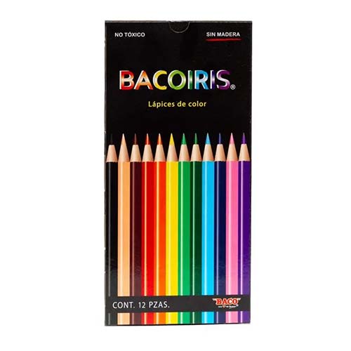 COLORES BACOIRIS LARGOS C/12PZ