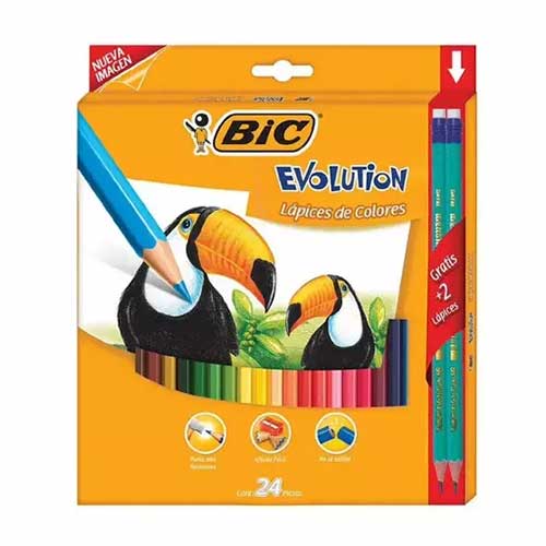 COLORES CONTE EVOLUTION LARGOS C/24PZ
