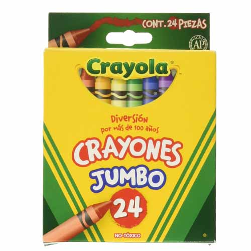 CRAYONES JUMBO C/24PZ CRAYOLA