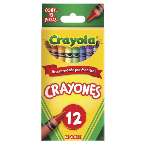 CRAYONES ESTANDAR  C/12PZ CRAYOLA