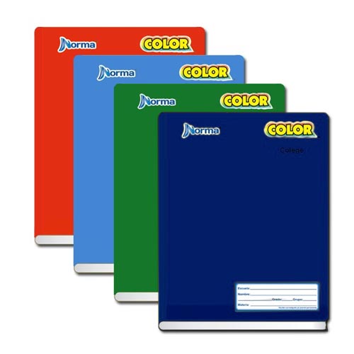 CUADERNO NORMA COLLEGE COSIDO 1286 C/100H D.R