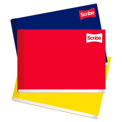 CUADERNO SCRIBE F. ITALIANA 4522 PLAST. COSIDO C/100H CUADRO CHICO