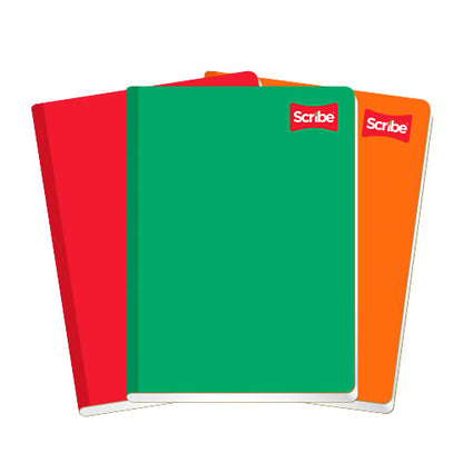 CUADERNO SCRIBE FRANCESA COSIDO 4513 C/100H CUADRO GRANDE