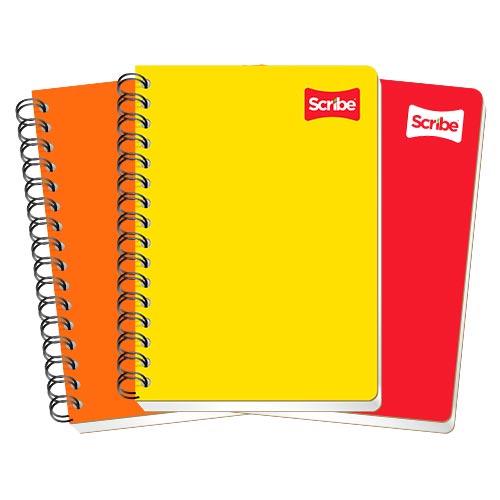 CUADERNO SCRIBE FRANCESA ESPIRAL 1602 C/100H C5MM