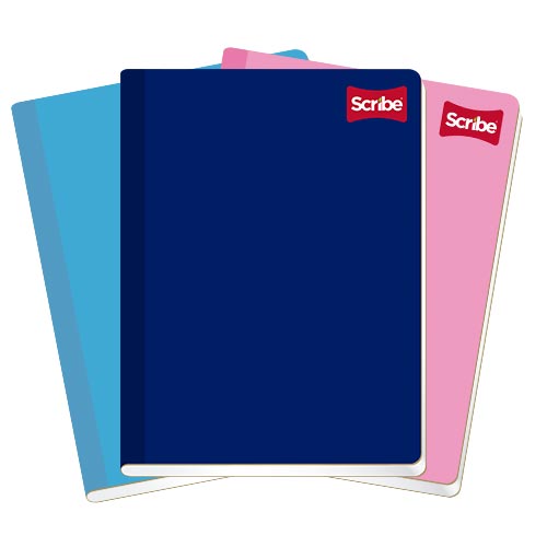 CUADERNO SCRIBE PROFESIONAL COSIDO 4503 PLAST. C/100H C7
