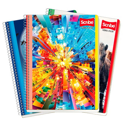 CUADERNO SCRIBE PROFESIONAL ESPIRAL 7510 C/100H RAYA