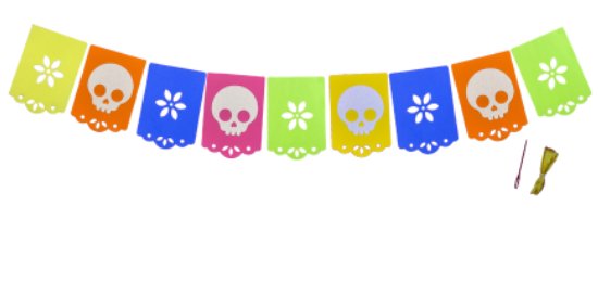 BANDERIN FIESTA FOMI PZ CALAVERITAS
