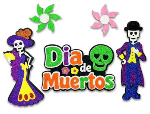 ACCESORIO FIESTA DÍA DE MUERTOS