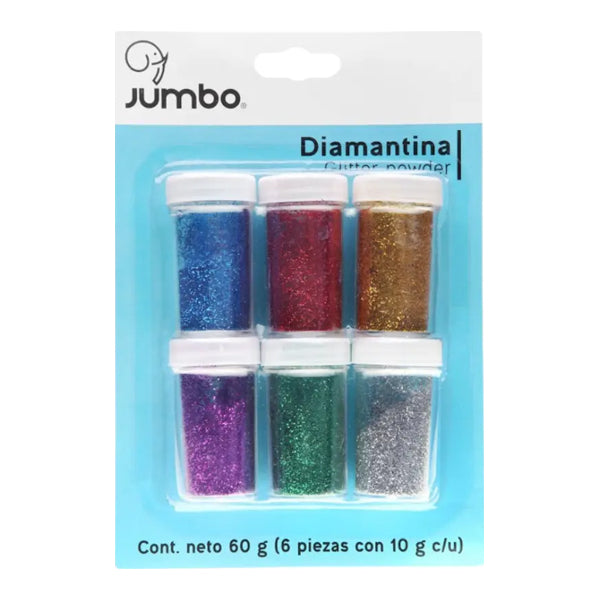 DIAMANTINA JUMBO DIAMMGJ C/6PZ CON 10GMS C/U PD1