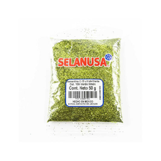 DIAMANTINA ULTRABRILLANTE C-15 C/50GMS 108 VERDE LIMON