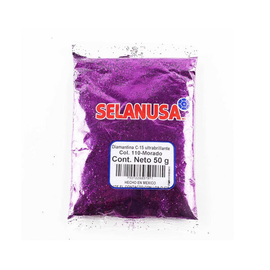 DIAMANTINA ULTRABRILLANTE C-15 C/50GMS 110 MORADO