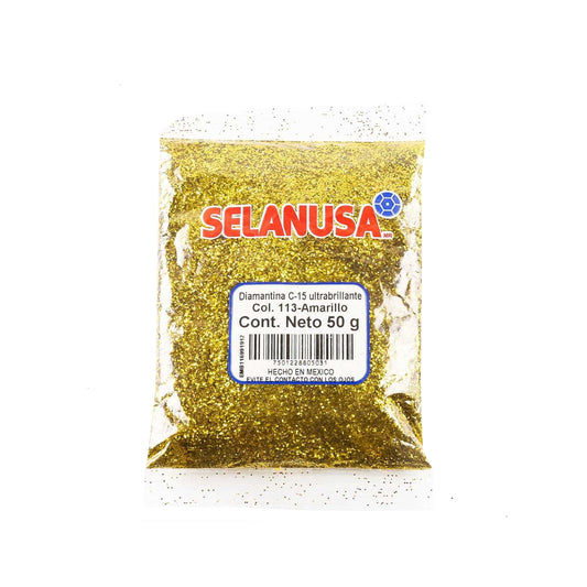 DIAMANTINA ULTRABRILLANTE C-15 C/50GMS 113 AMARILLO
