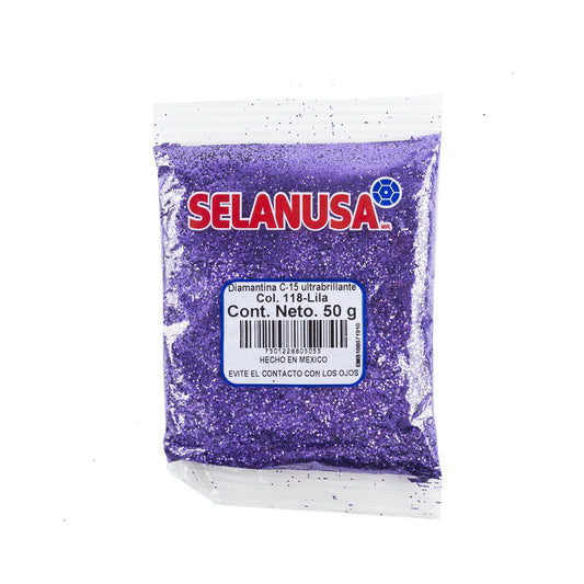 DIAMANTINA ULTRABRILLANTE C-15 C/50GMS 118 LILA