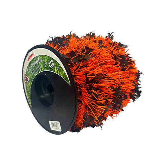 GUIRNALDA JANEL 753 NO. 10 BRUJA C/20MTS 313 NARANJA-NEGRO