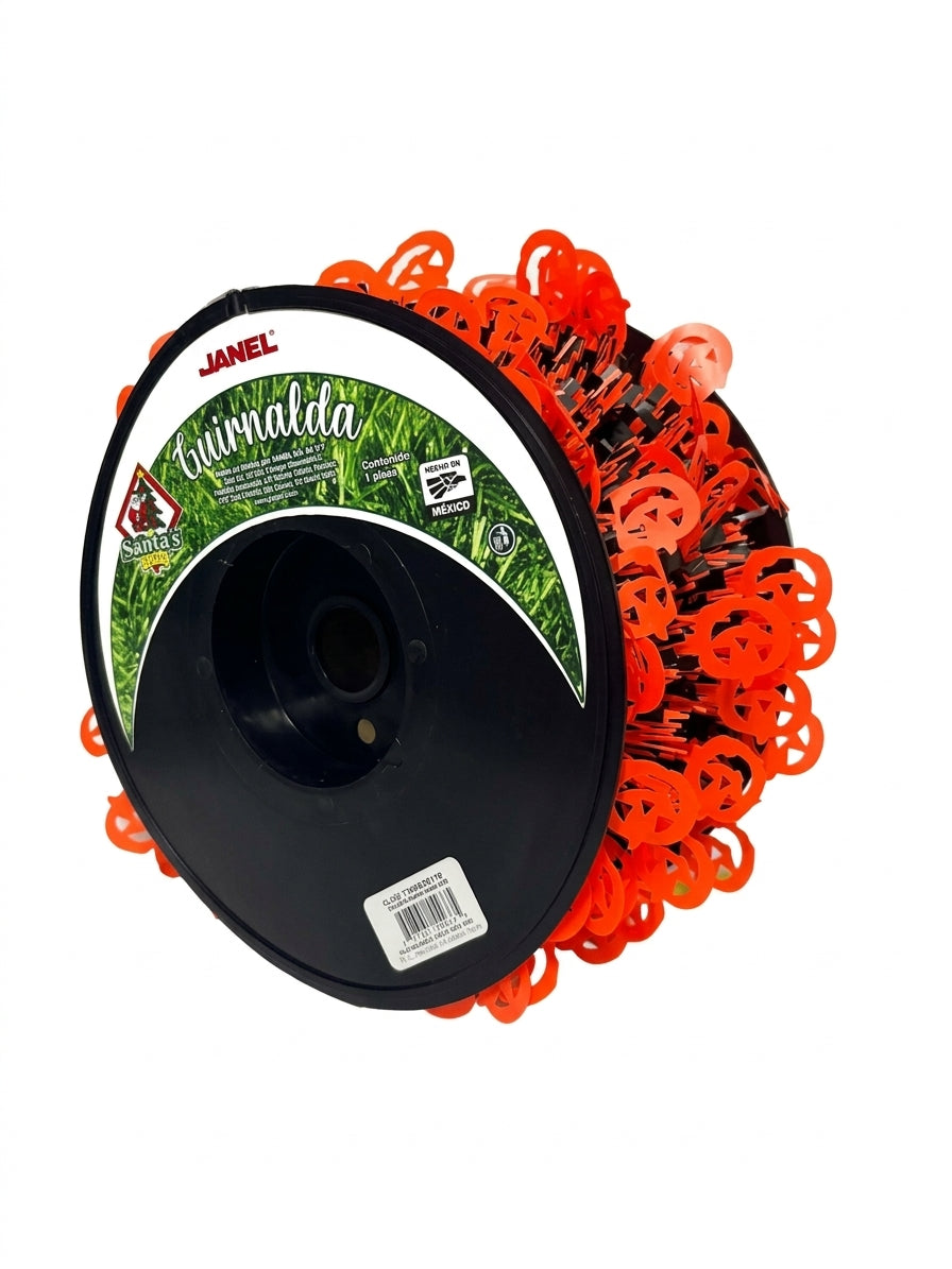 GUIRNALDA JANEL CALABAZA DOBLE NO.5 C/20MTS