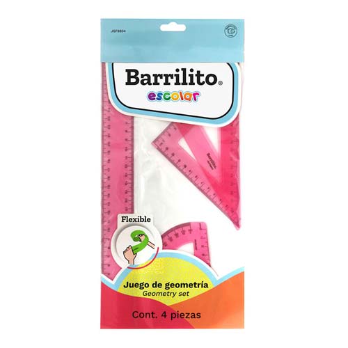 JUEGO DE GEOMETRIA BARRILITO JGF8804 PZ