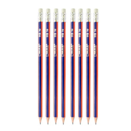 LAPIZ GRAFITO MAE NO. 2HB BLISTER C/8PZ