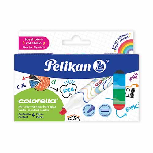 MARCADOR COLORELA ESTUCHE C/4PZ