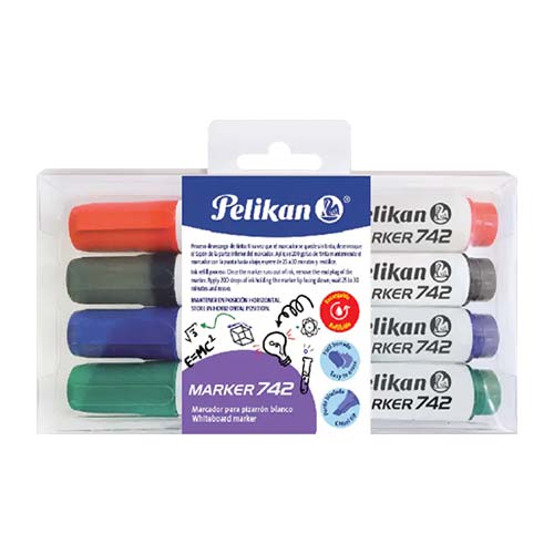 MARCADOR FLASH MARKER 742 C/4PZ