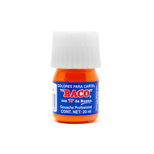 PINTURA BACO 20ML PZ 054A ROJO