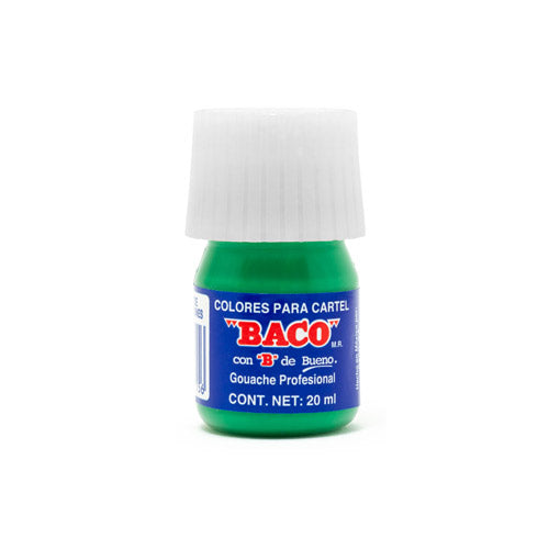 PINTURA BACO 20ML PZ 062A VDE. VERONES