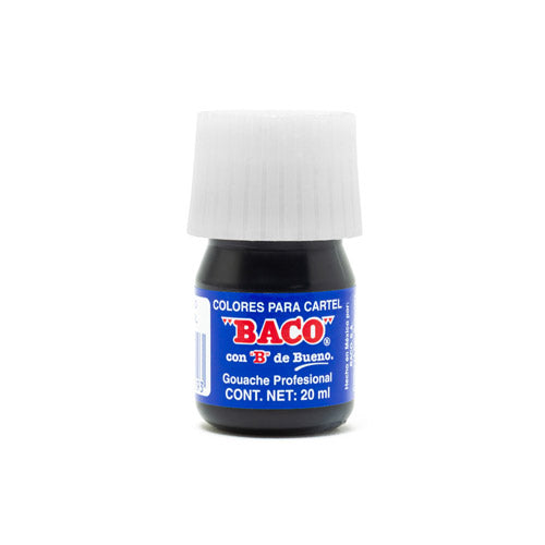 PINTURA BACO 20ML PZ 073A NEGRO MARFIL