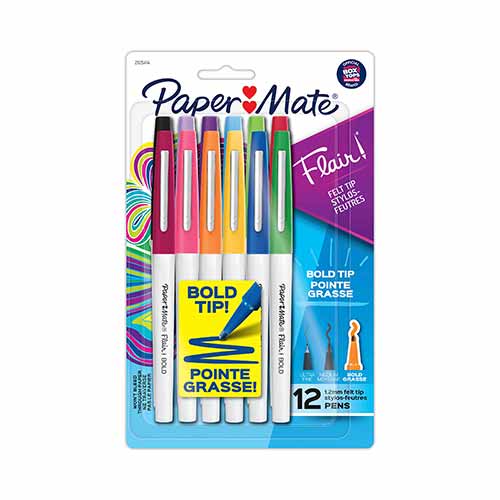 PLUMIGRAFOS PAPER MATE FLAIR C/12PZ