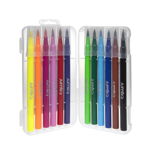 PLUMON PARA LETTERING PPPL1 JUMBO ESTUCHE C/12PZ