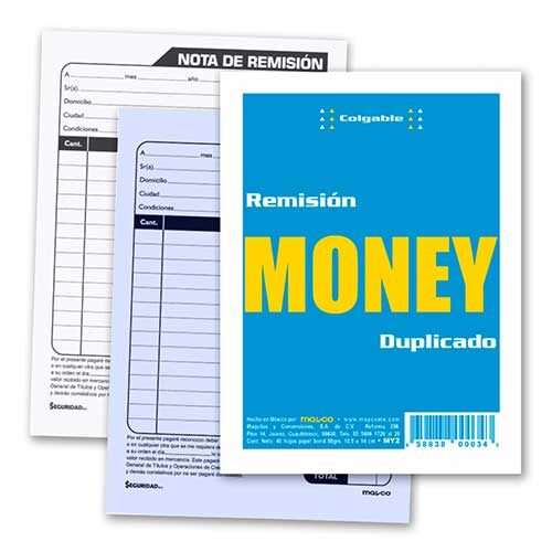 REMISION DUPLICADO 1/8 MONEY MY2