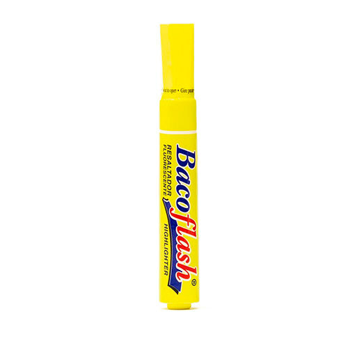 RESALTADOR BACOFLASH BLISTER 1 PZ AMARRILLO