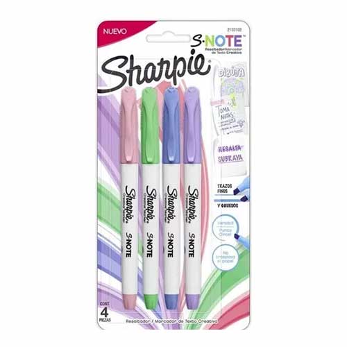 RESALTADOR SHARPIE BLISTER C/4PZ