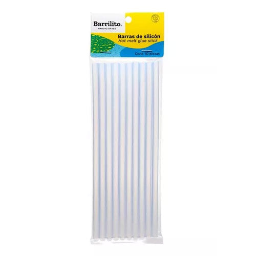 SILICON BARRILITO DELGADO 10 PZ BS720N