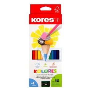 COLORES KORES TRIANG. LARGOS C/12PZ