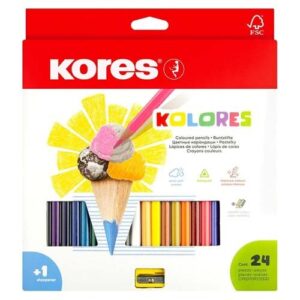 COLORES KORES TRIANG. LARGOS C/24PZ-
