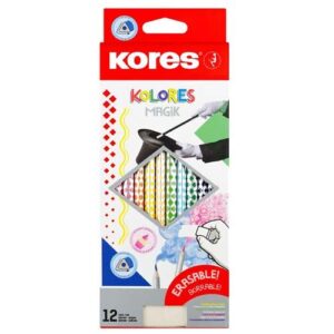 COLORES MAGICO KORES TRIANGULAR BORRABLE C/12PZ