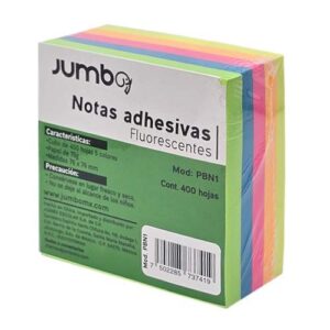 NOTAS ADH. MEMOTIP PBN1 FLUORECENTES C/400H
