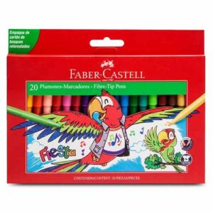 PLUMONES FABER C. FIESTA C/20PZ