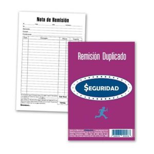 REMISION SEGURIDAD 1/8 DUPLICADO PZ R2