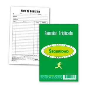 REMISION SEGURIDAD 1/8 TRIPLICADO PZ R3